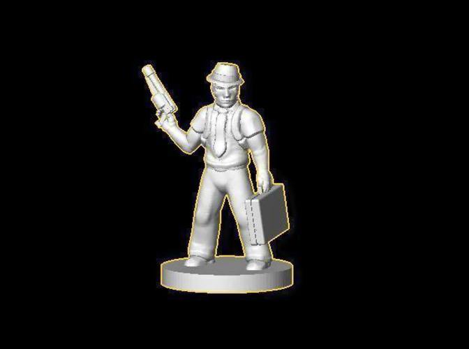 Trans-Universal Troubleshooter (18mm scale) 3D Print 72305
