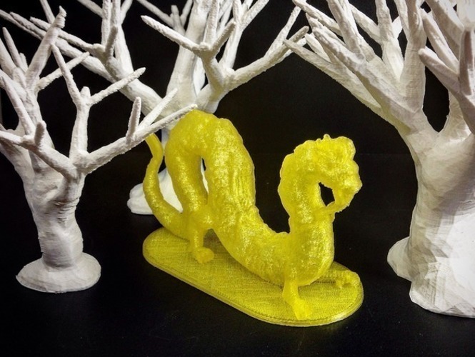 Chinese Dragon (18mm scale) 3D Print 72306
