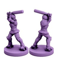 Small OmniDerby Girl (18mm scale) 3D Printing 72311