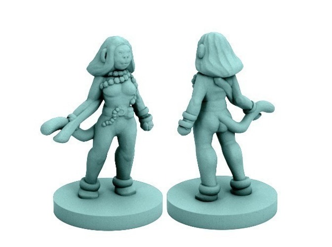 Vanara Adventurer (18mm scale) 3D Print 72332