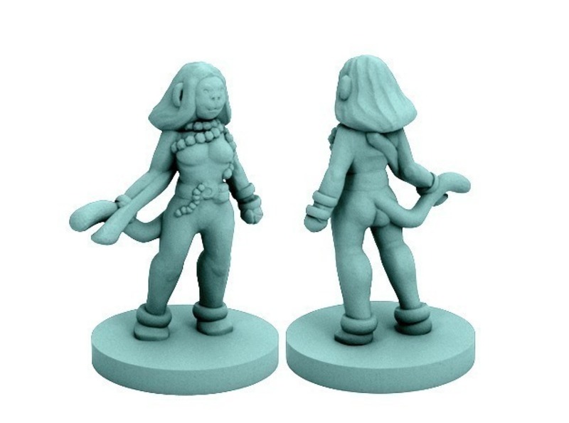 Vanara Adventurer (18mm scale)