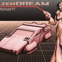 Small Serengeti LAZERDREAM (80's Hovercar in 18mm scale) 3D Printing 72359