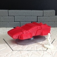 Serengeti LAZERDREAM (80's Hovercar in 18mm scale) - Thumbnail 2