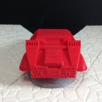 Serengeti KNIFEHAWK (80's Hovercar in 18mm scale) - Thumbnail 6