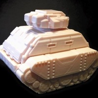 Small Gilgamesh Pattern Battle Tank (18mm scale) 3D Printing 72383