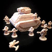 Gilgamesh Pattern Battle Tank (18mm scale) - Thumbnail 8