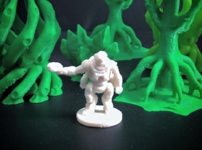 Klaxtu the Wanderer (18mm scale) 3D Print 72392