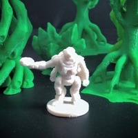 Small Klaxtu the Wanderer (18mm scale) 3D Printing 72392