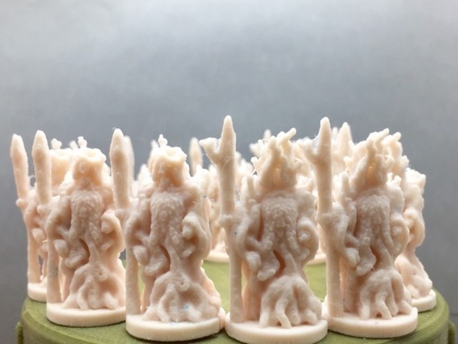 Vanir Root Soldiers (18mm scale) 3D Print 72397