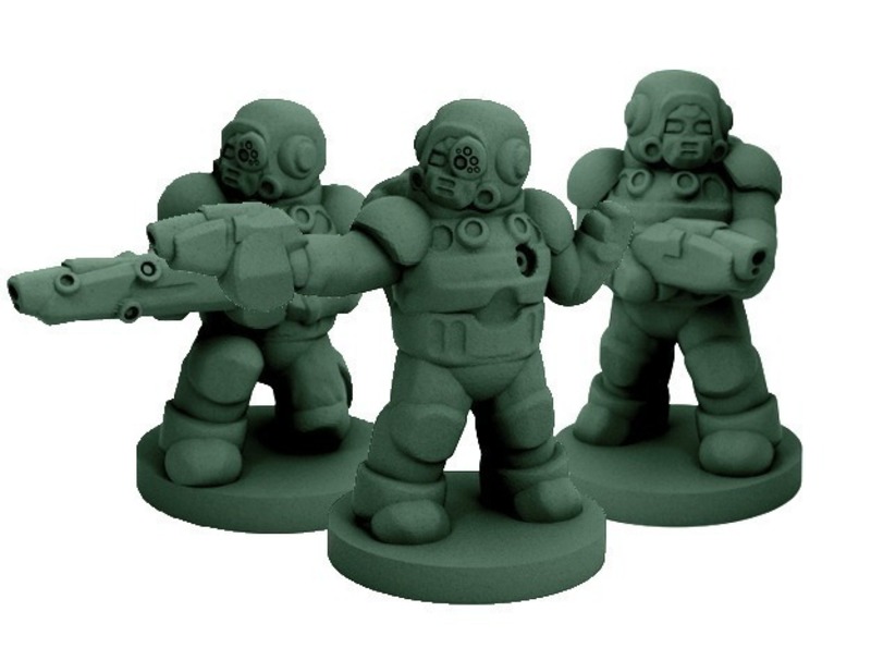 Modular Mercenary Trooper Kit (18mm scale)