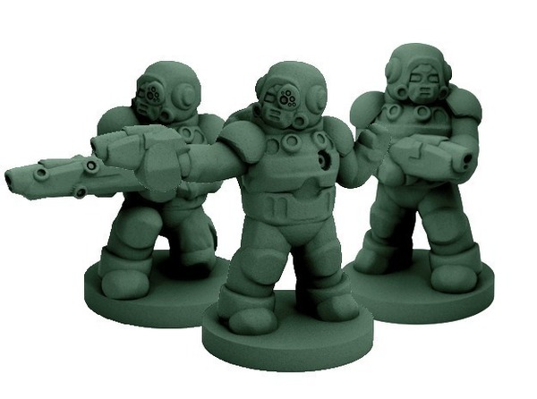 Modular Mercenary Trooper Kit (18mm scale)