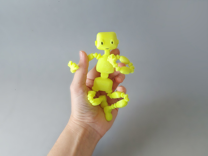 Gomeco - flexible doll 3D Print 72469