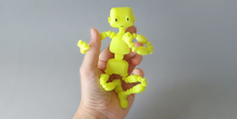 STL file Lele Otomi / Flexi Doll 🇲🇽・3D print model to download