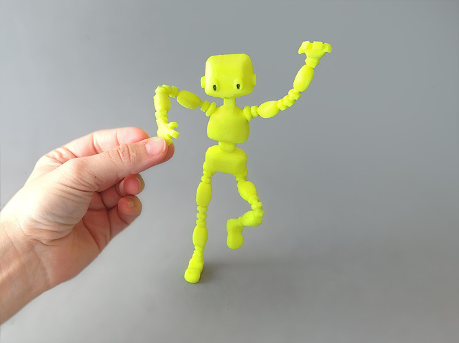 Gomeco - flexible doll 3D Print 72470