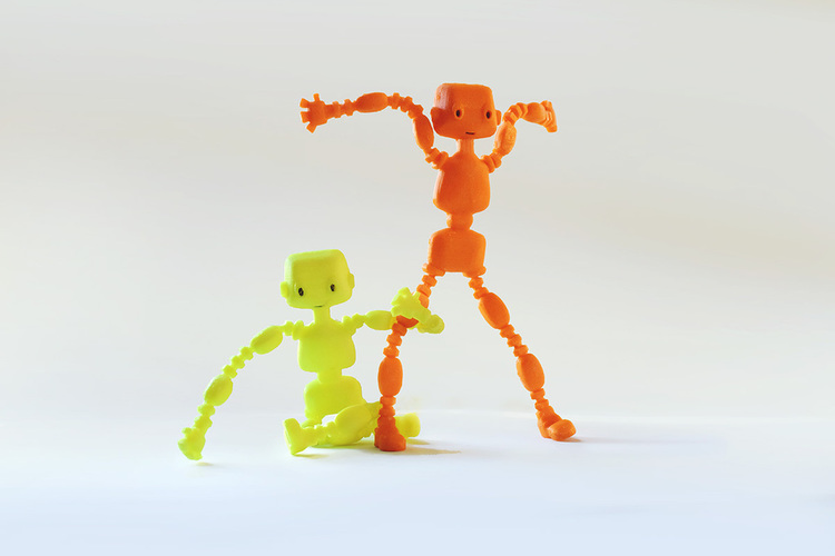 Gomeco - flexible doll 3D Print 72471