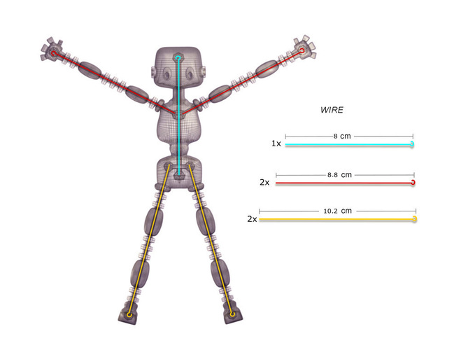 Gomeco - flexible doll 3D Print 72473