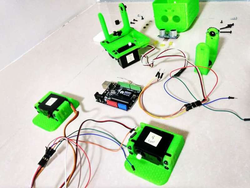 Tito biped robot - Pinshape