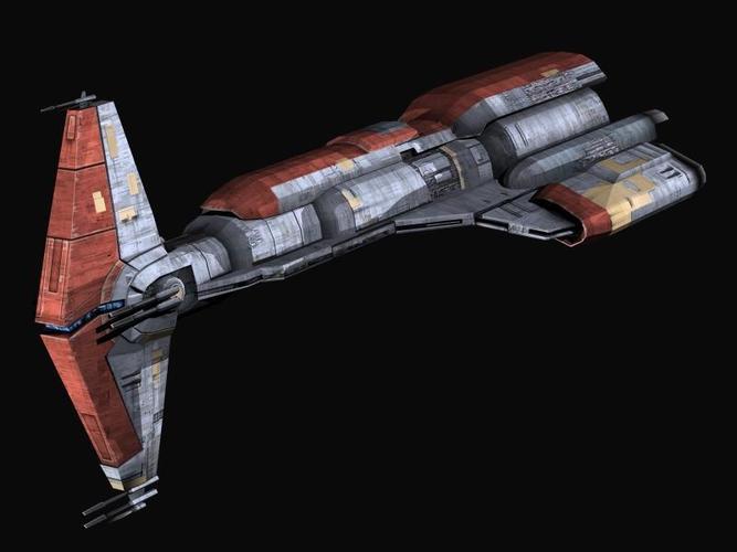 Hammerhead class cruiser- KOTOR 3D Print 72554