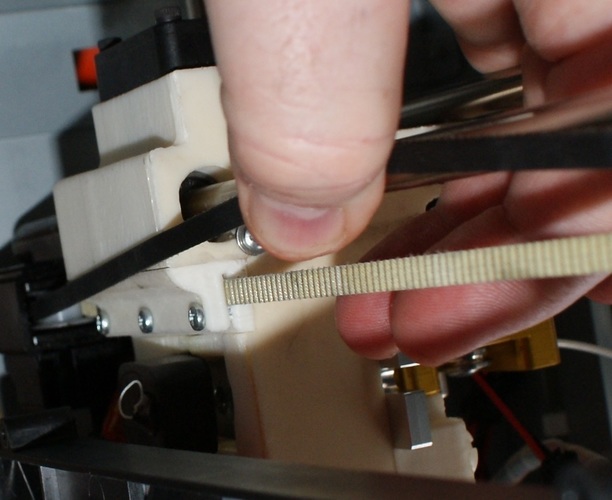 Da Vinci 1 3D Printer Extruder Carriage for MK8  3D Print 72632