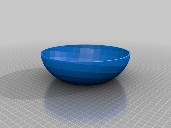 My Customized Bowl Factory 3D Print 72806