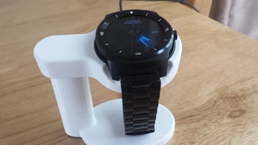 LG G WATCH R CHARGER STATION 3D Print 72845