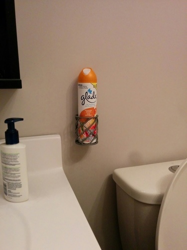 Bathroom Spray bottle holder