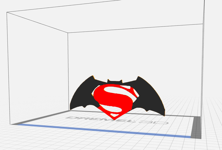 Super Batarang 3D Print 73027