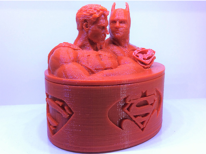 Batman v. Superman mini screw tool 3D Print 73096