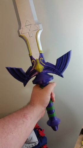 Master Sword (Full Size) - Legend of Zelda 3D Print 73204