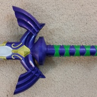 Small Master Sword (Full Size) - Legend of Zelda 3D Printing 73206