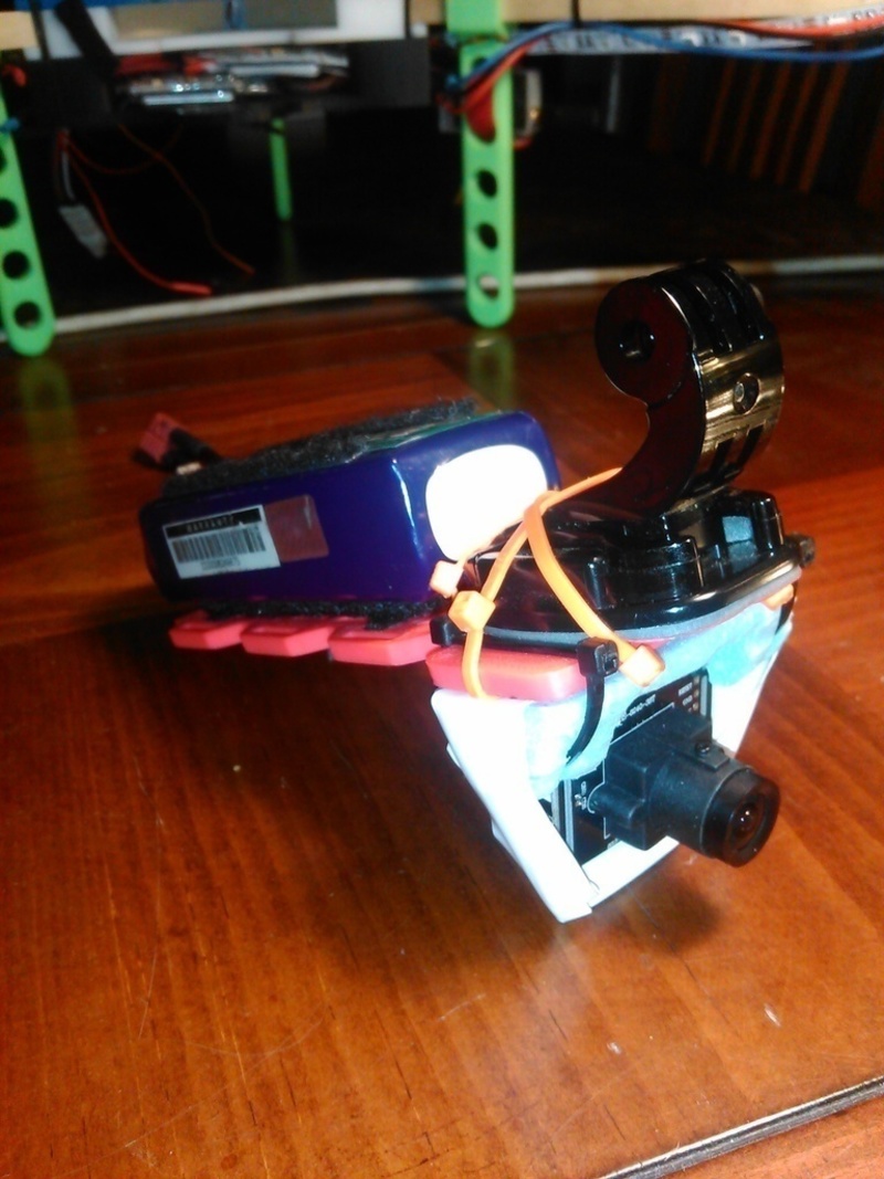 Multicopter FPV Camera Mount