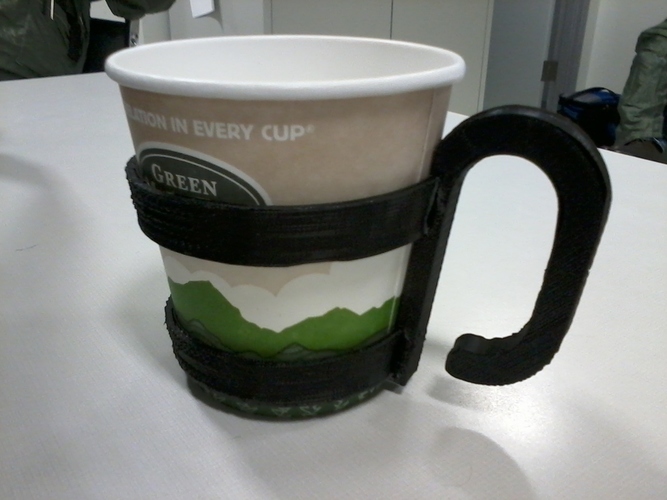 Coffee Cup Holder 3D Print 73278