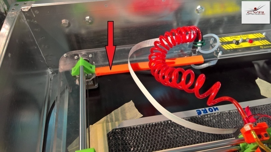 Ribbon cable protection Emblaser 3D Print 73401