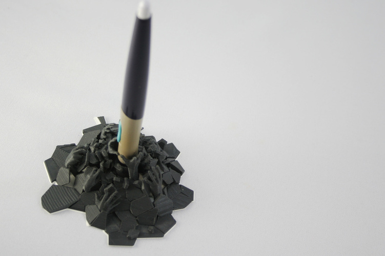 Pen holder from Hell 3D Print 73428