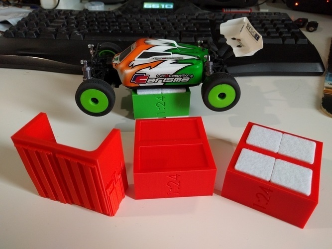 1:24 RC Work Stand 3D Print 73483
