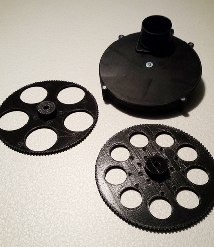 Manual Filter wheel 2.0 3D Print 73485