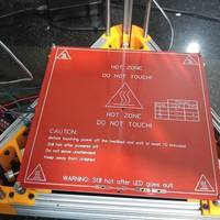 Kossel Mini 15x15 8mm  - Bed MK2 200x200 Adaptation - Thumbnail 2