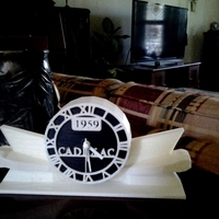 1959 Cadillac Fins Clock - Thumbnail 2