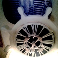 Ships Wheel Clock - Thumbnail 2