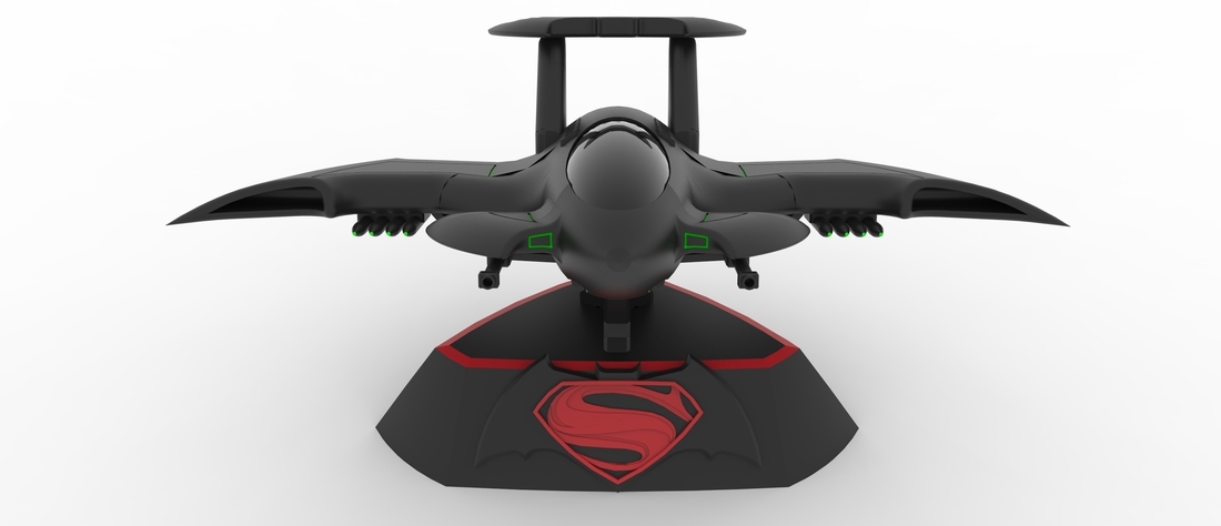 Batman Aircraft 3D Print 73536
