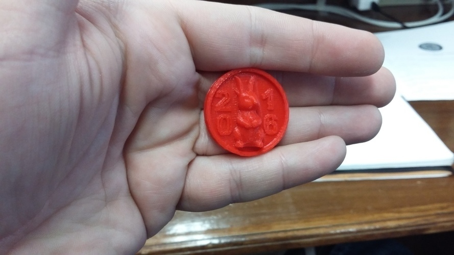 2016 Easter Token 3D Print 73946