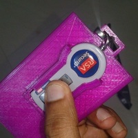 Name tag and access card holder with rsa securid slot - Thumbnail 2