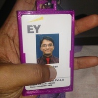 Name tag and access card holder with rsa securid slot - Thumbnail 3