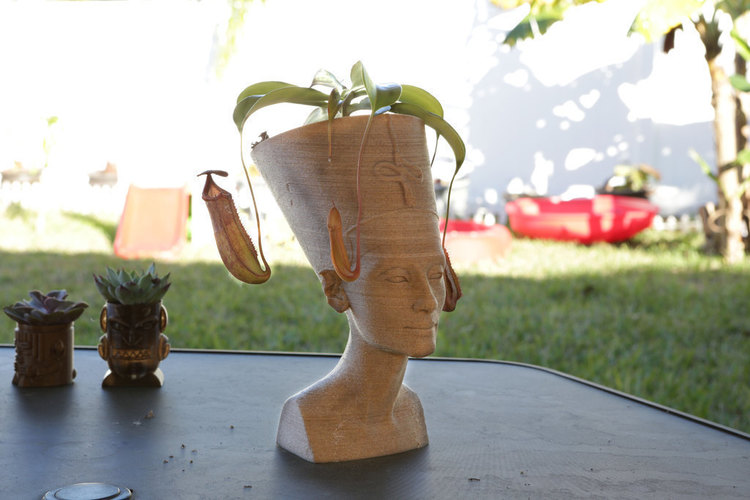 Nefertiti Bust [Hollow] 3D Print 74007