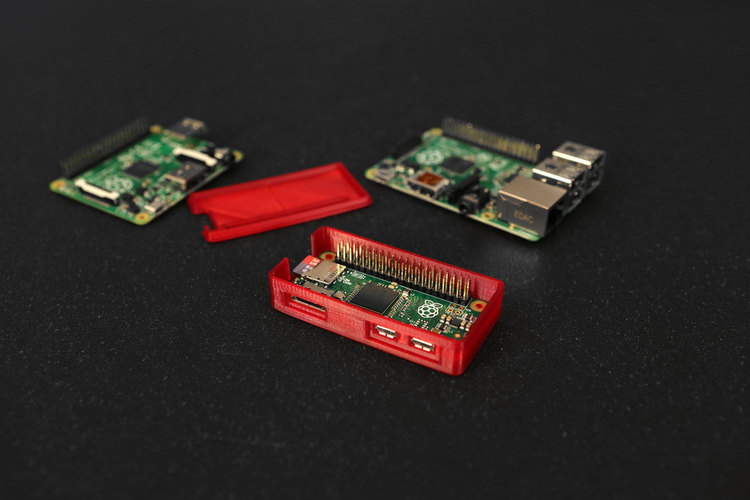 Raspberry Pi Zero Case 3D Print 74089