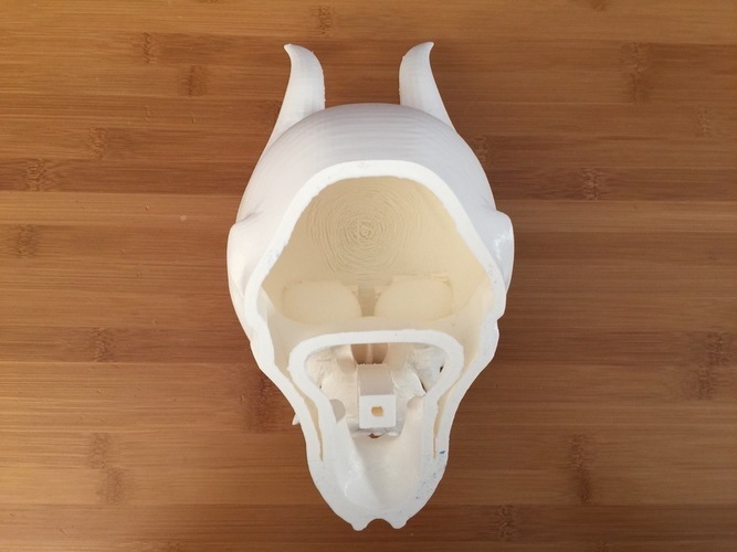 Oni Skull [hollowed] 3D Print 74111