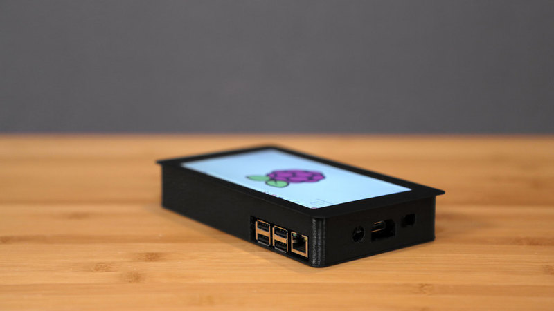 Portable Raspberry Pie 7in Portable Raspberry Pi Multi-Touch Tablet - Pinshape