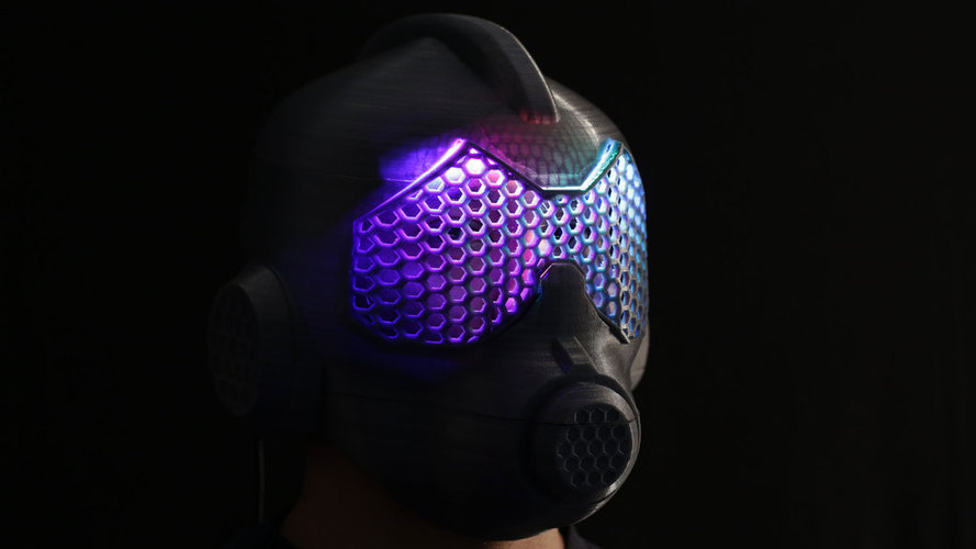 Avengers Wasp Helmet 3D Print 74120