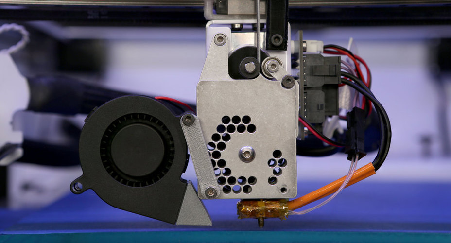Type A Machines Blower Fan Shroud 3D Print 74149