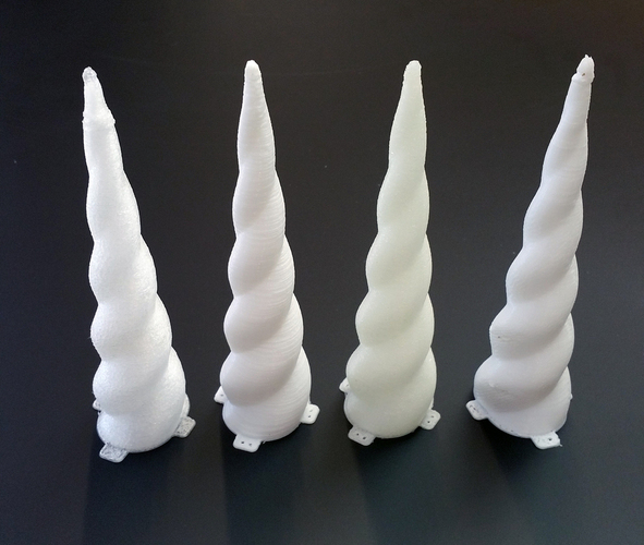 3D Printed Unicorn Horn 3D Print 74169